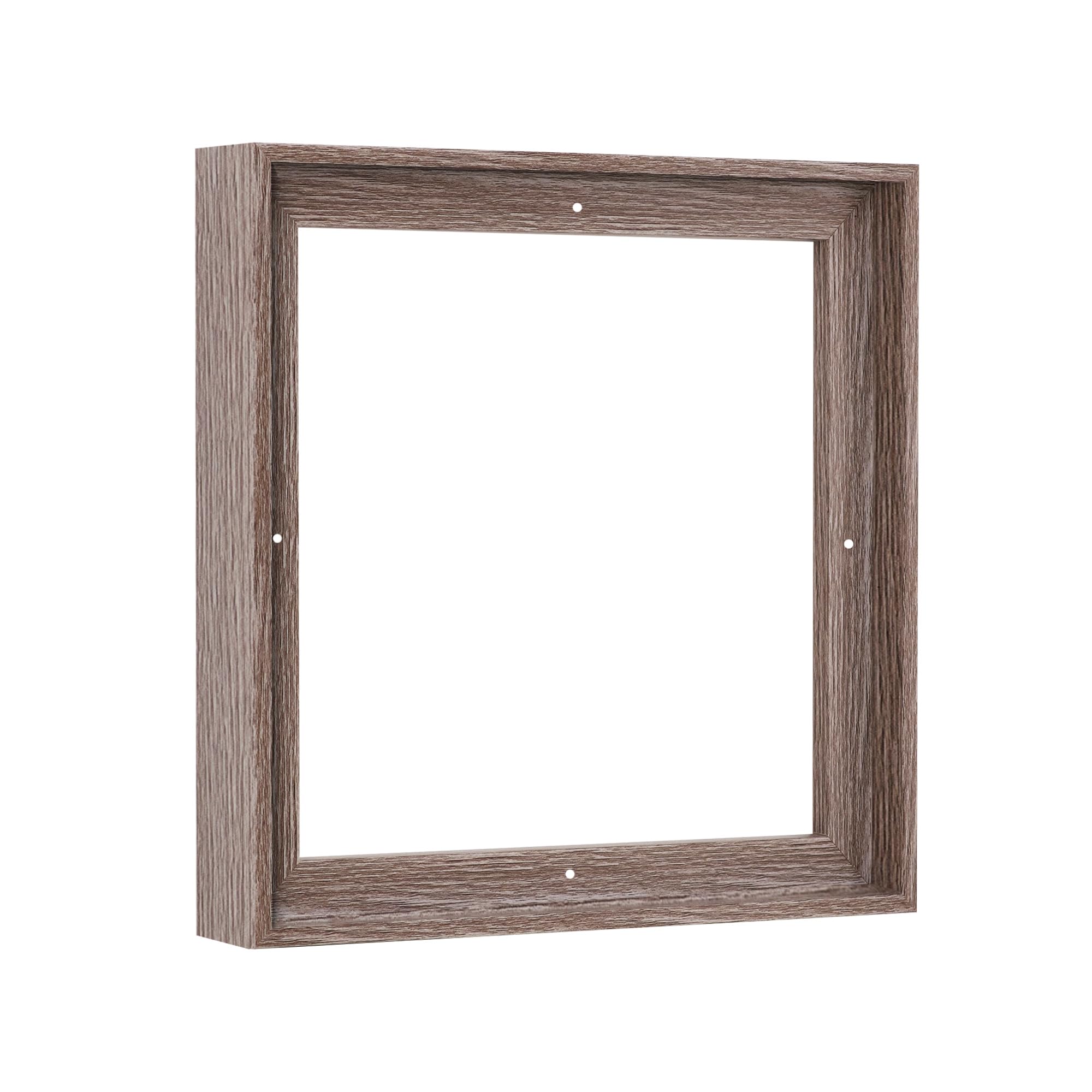 Pixy Canvas Floater Frame 12x12 for 1-1/2 (1.5) inch Deep Canvas Paintings/Canvas Prints/Wood Canvas Panels/Wall Art/Wall Decor/
