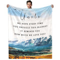 Uncle Gifts Throw Blanket From Niece Birthday Gifts For Uncle From Nephew Blankets And Throws Ultra Soft Flannel Bed Blankets 50
