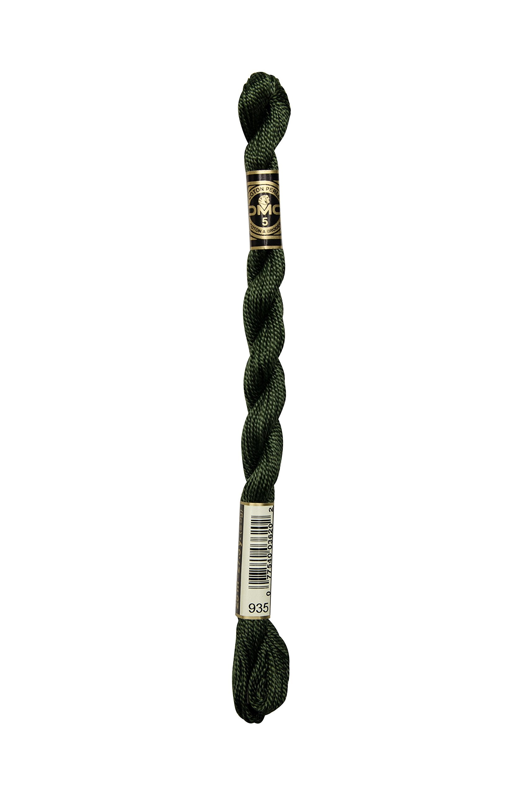 Dmc Sz 3 Skein-16.4 Yds/Dk Avocado Green/935