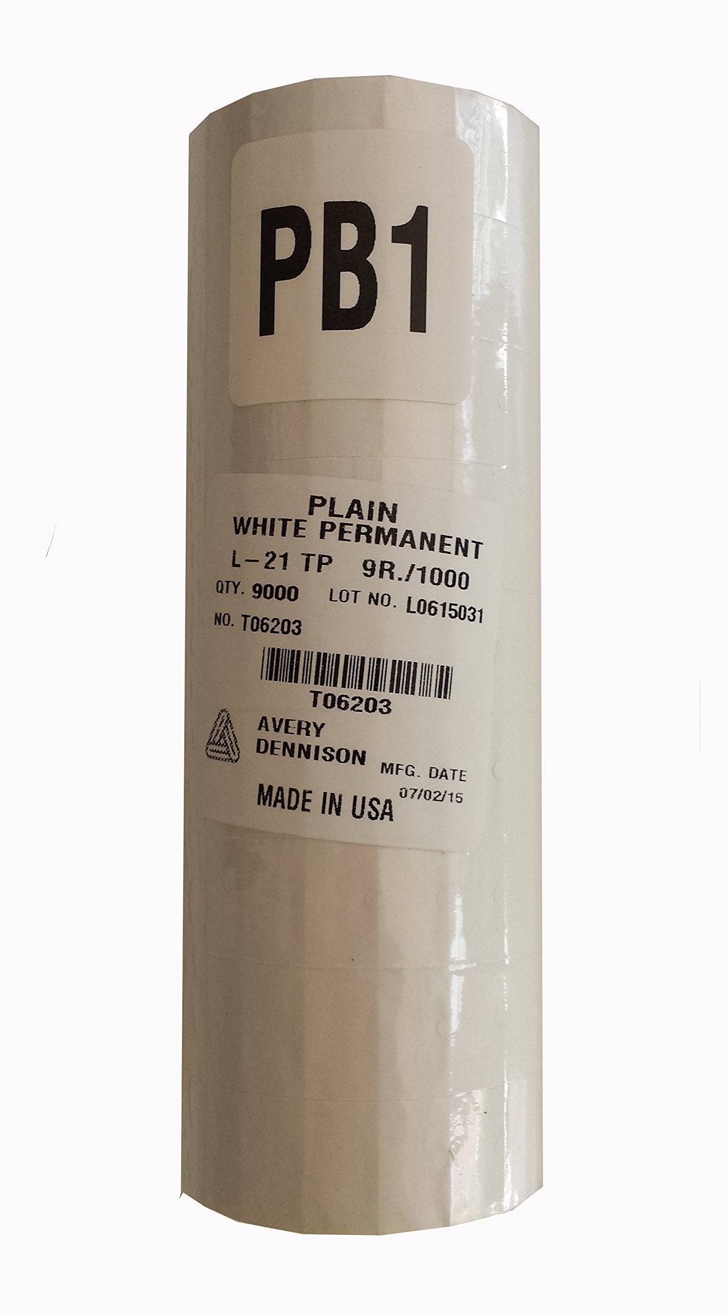 Sato Pb-1 White Labels For Pb-105, Pb-106 (9000 Per Sleeve)