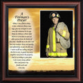 Crossroads Home D  cor Firemans Prayer Picture Frame, Firefighter Decor, Firefighter Graduation Present, 6595W