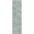 Marbella Mb5 Blue Traditional Rug Runner 2' 3" X 12'