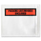 Sparco 41926 Packing/Invoice Envelope, 4.5-Inch X5.5-Inch , 1000/Bx, White
