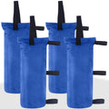 Abccanopy 112 Lbs Extra Large Canopy Sand Bags, 4-Pack, Blue (Without Sand)