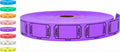 Tacticai 2000 Raffle Tickets, Blank, Purple (8 Color Selection), Single Roll, Ticket For Events, Entry, Class Reward, Fundraiser
