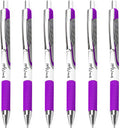 Zebra Classic Z-Grip Flight Ballpoint Pens - 1.2Mm - Purple - Pack Of 6