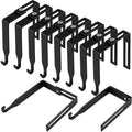 Amylove 8 Pcs Adjustable Cubicle Hangers Universal Partition Hanger Set Metal Cubicle Hooks Door Hanger, Adjusted To Fit Panels