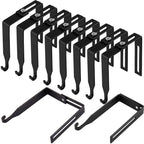 Amylove 8 Pcs Adjustable Cubicle Hangers Universal Partition Hanger Set Metal Cubicle Hooks Door Hanger, Adjusted To Fit Panels