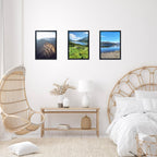 Jcjmy 12X15 Black Picture Frame Set Of 6, Horizontal And Vertical Formats For Wall Hanging, 12 X 15 Wall Gallery Poster Photo Fr