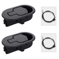 Baridwon 2 Set Recliner Replacement Parts, Durable Recliner Release Pull Handle With Recliner Pull Cable, Repair Replacement Par