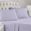 Mellanni Full Sheets Set - 4 PC Iconic Collection Bedding Sheets & Pillowcases - Hotel Luxury, Extra Soft, Cooling Bed Sheets - 
