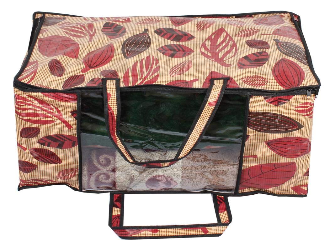 Stylista Blanket Storage Bags Large Size Ditzy Pattern Yellow Base