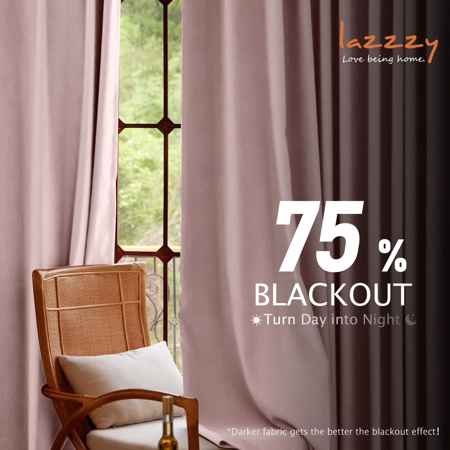 Lazzzy Pink Velvet Curtains Room Darkening Thermal Insulated Curtains 84 Inch Long Window Drapes For Bedroom Living Room Super Soft Luxury Rod Pocket Window Treatment, 2 Panels