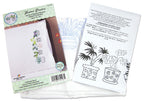 Design Works House Plants Embroidery Pillowcases, Standard Size, Model T232198