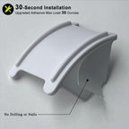 Etowifa 20 Pack Hat Organizer Rack For Baseball Caps, Adhesive Hat Holder Floating Display For Wall, Over The Door And Closet, N