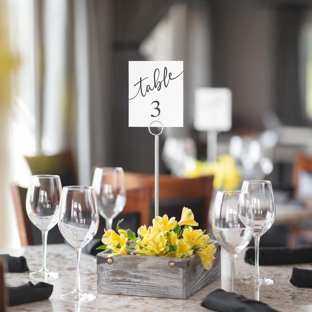 Hortense B. Hewitt Wedding Accessories Clean And Modern Table Numbers, 1-40
