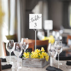 Hortense B. Hewitt Wedding Accessories Clean And Modern Table Numbers, 1-40