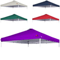 Scocanopy Replacement Top With Air Vent For 12X12 Canopy Frame, Canopy Cover Only, (Purple)