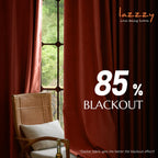 Lazzzy Orange Velvet Curtains Room Darkening Thermal Insulated Curtains 72 Inch Long Window Drapes For Bedroom Living Room Super Soft Luxury Rod Pocketwindow Treatment 2 Panels, Rust Red