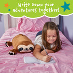 Memory Mates Lynn The Sloth Memory Foam Pillow Plush,15    Stuffed Animal