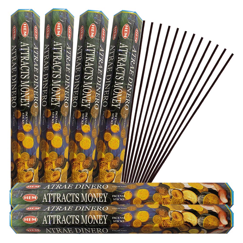 Attracts Money Incense Sticks And Incense Stick Holder Bundle Insence Insense Hem Incense Sticks