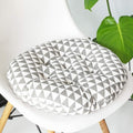 Vctops Bohemian Soft Round Chair Pad Garden Patio Home Kitchen Office Seat Cushion Greywhite Diameter 16'