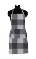 Airwill Cotton Kitchen Cooking Aprons (4Way Grey)