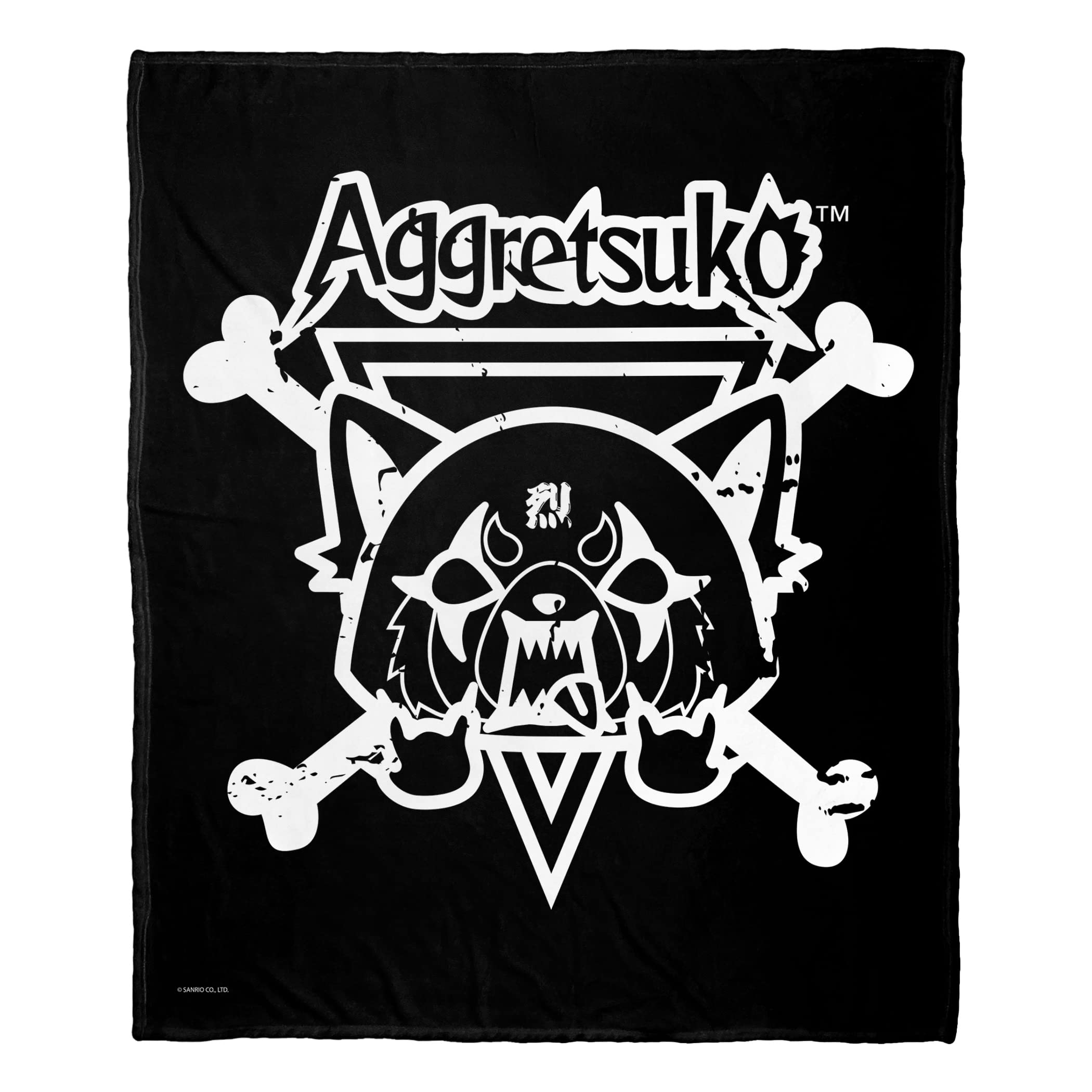 Northwest Aggretsuko Silk Touch Throw Blanket, 50 x 60, Heavy Metal