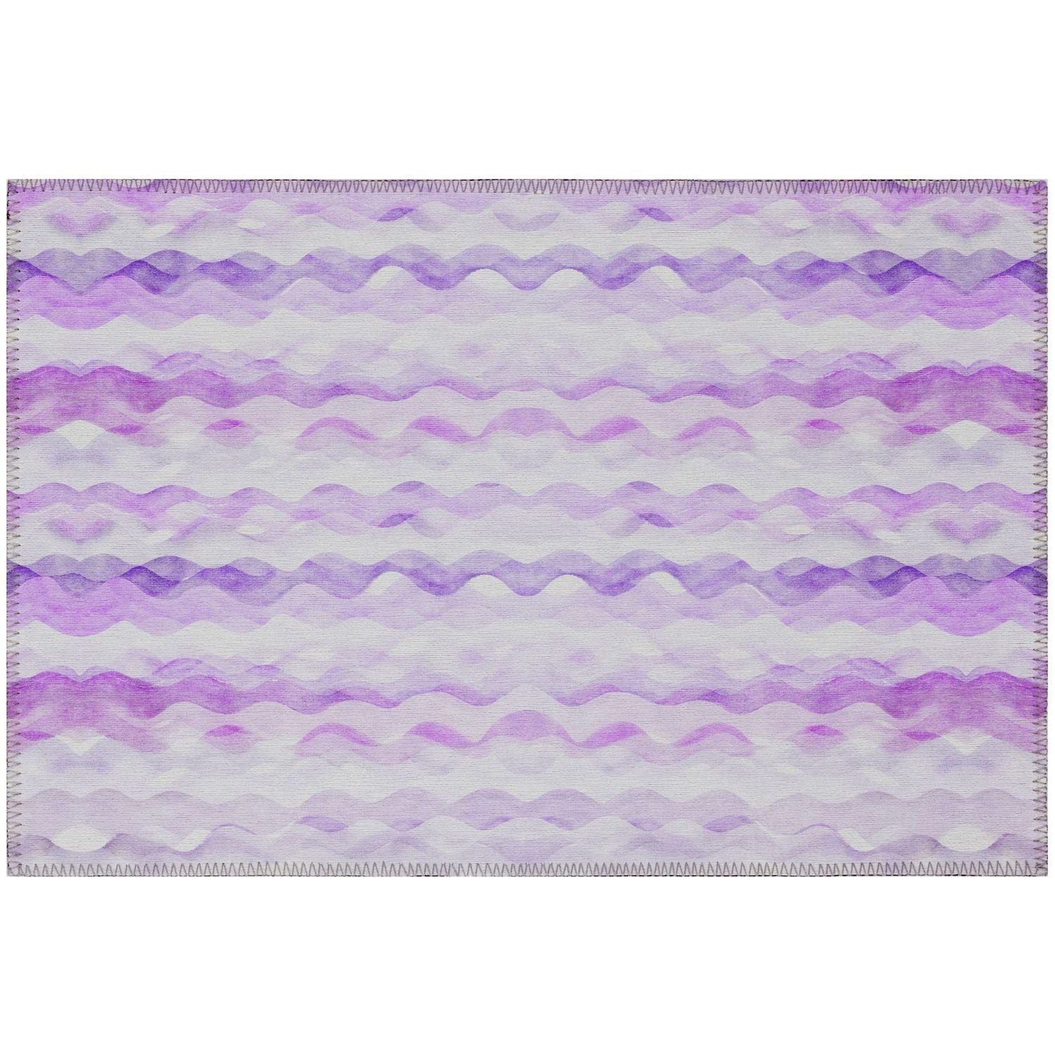 Seabreeze Sz16 Purple Coastal Rug Rectangle 9' X 12'