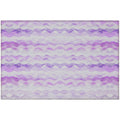 Seabreeze Sz16 Purple Coastal Rug Rectangle 3' X 5'