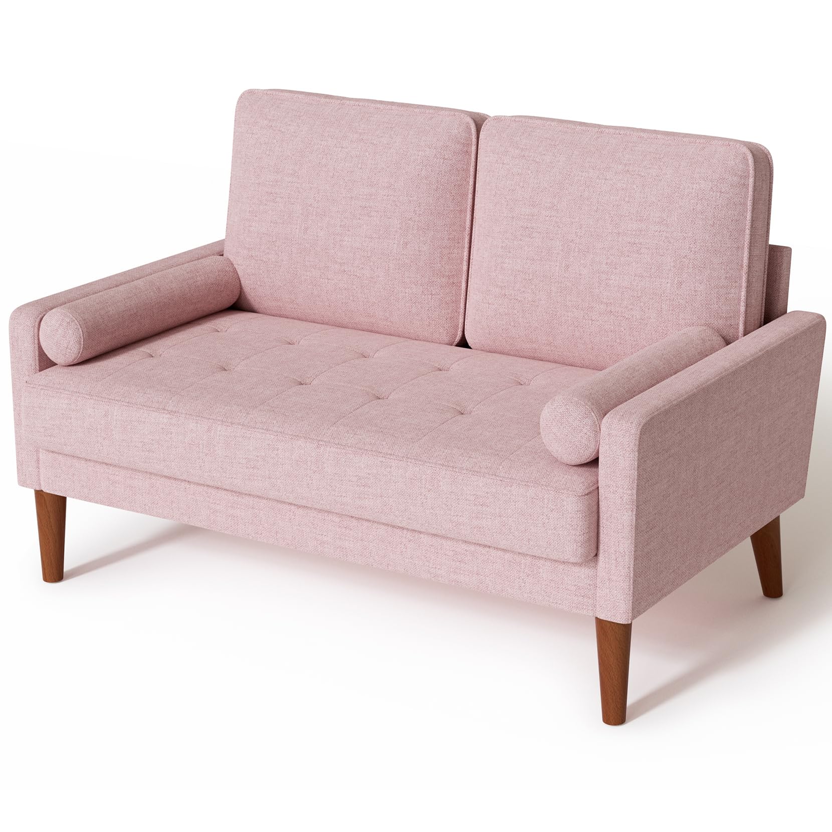 Vesgantti Loveseat Sofa, 48 Small Couches for Small Spaces, Love Seat for Living Room, Bedroom, Easy Assembly Mid Century Modern