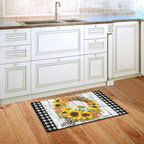Briarwood Lane Sunflower Fall Wreath Welcome Doormat Autumn Floral Indoor Outdoor 30' X 18'