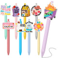 ReliThick 9 Pcs Dumpster Fire Pen Bulk Funny Pens for Work Office Appreciation Gift for Thank You Colleagues, Employees, Coworke