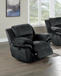 Poundex PDEX-F86377 Recliner, Black