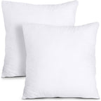 Utopia Bedding Throw Pillows Insert (Pack Of 2, White) - 16 X 16 Inches Bed And Couch Pillows - Indoor Decorative Pillows