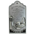Abbey Gift Abbey Press Kitchen Prayer Plaque, 4.75 x 8, White