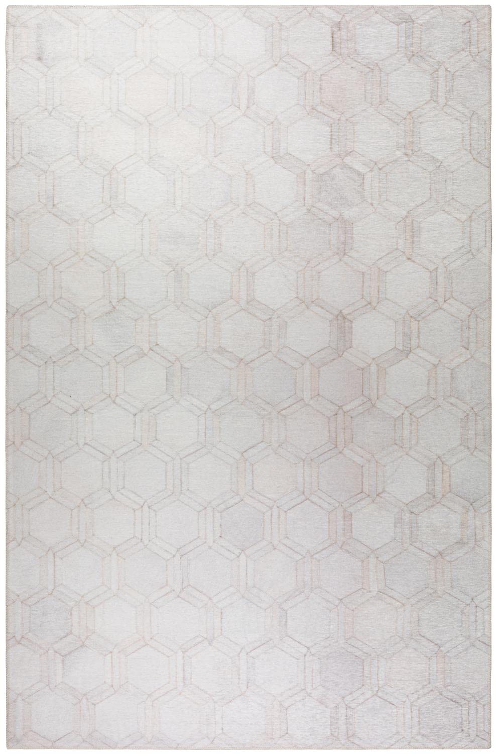Dalyn Rugs Stetson Patchwork Faux Cowhide Ss1 Linen 9' X 12'
