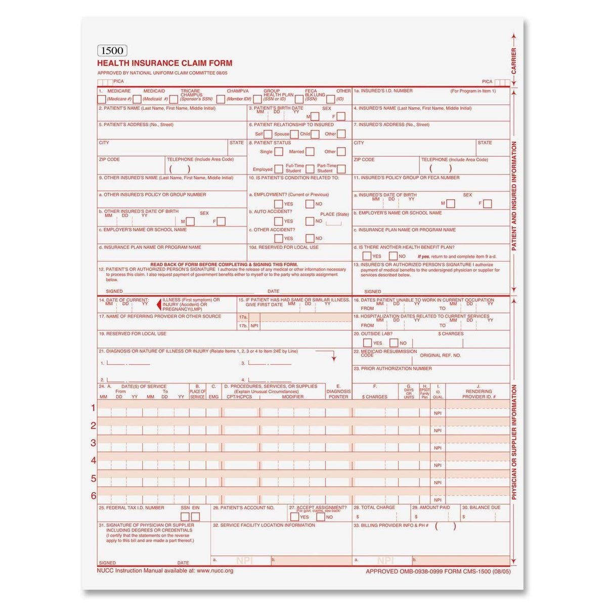 Tops Centers For Medicare And Medicaid Services (Cms) Forms