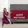 Xl Twin Sheets Deep Pockets Fitted - Twin Xl Fitted Sheets Only - 21    Fitted Sheets Perfectly Fit 17   -23    Deep Mattress &