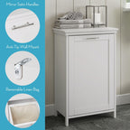 Riverridge Somerset Tilt-Out Laundry Hamper, White