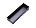 Sansnow Bamboo Drawer Organizer Box For Office Home Black Orgnizer Boxes Office Organizer Boxes, Black 12'*4'