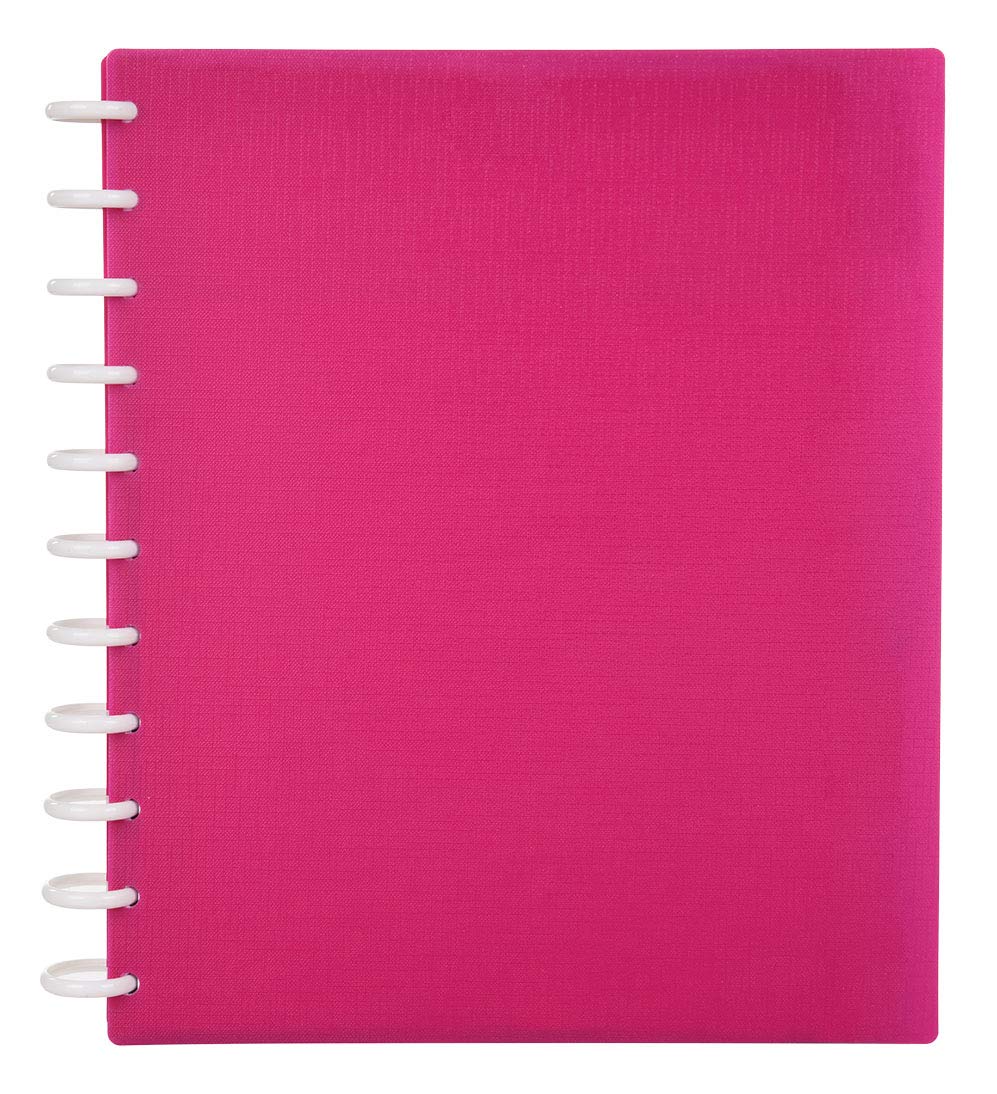Talia Discbound Notebooks, Planner, Customizable, (90'S Pink, Letter (8.5In X 11In))