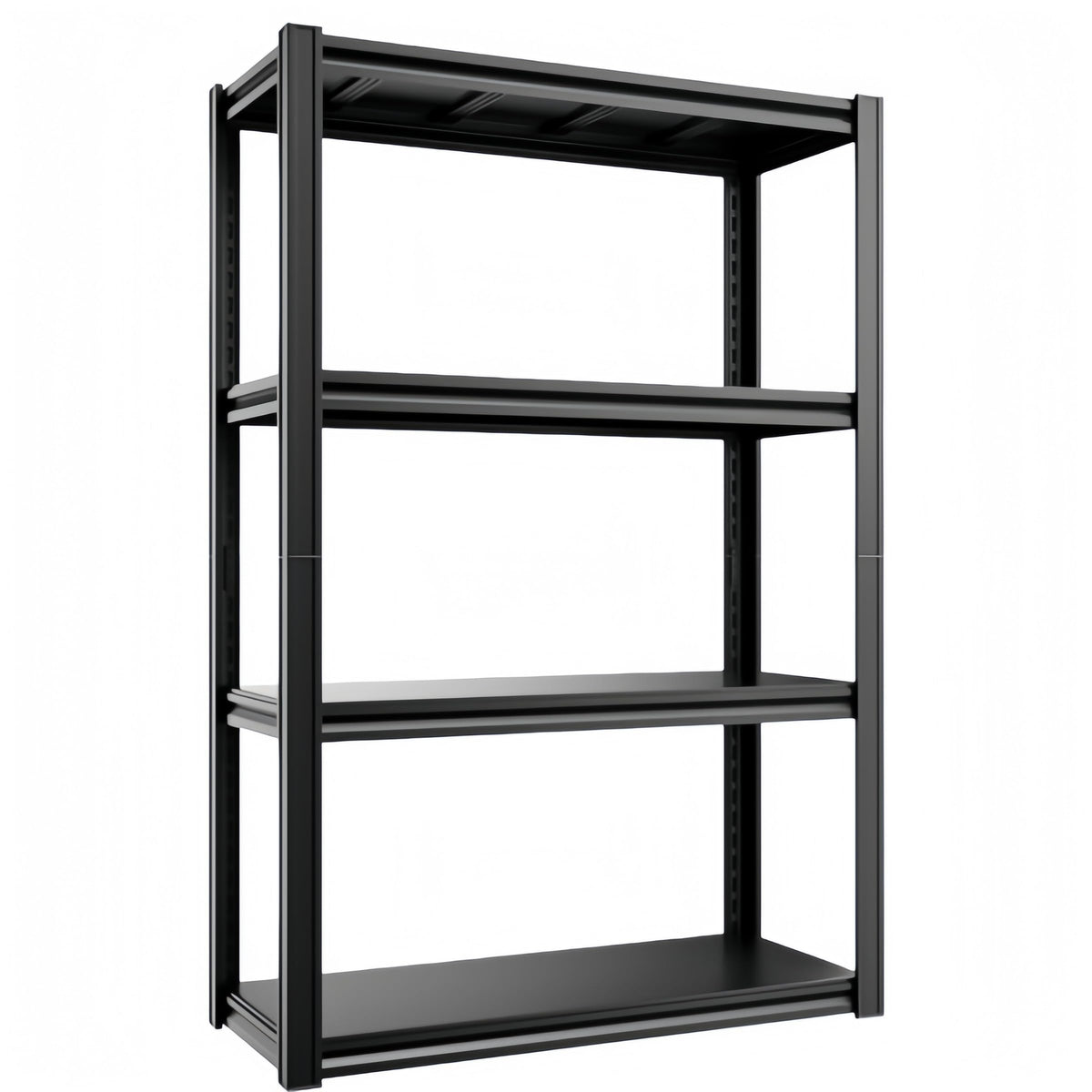 LI JIU HOME 4-Tier 31.5 W x 15.8 D x 63 H Garage Shelving 2000LBS Storage Shelves Heavy Duty Metal Shelf Unit Adjustable Basemen