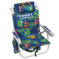 Tommy Bahama 5 Position Beach Chair (Green Leaves)