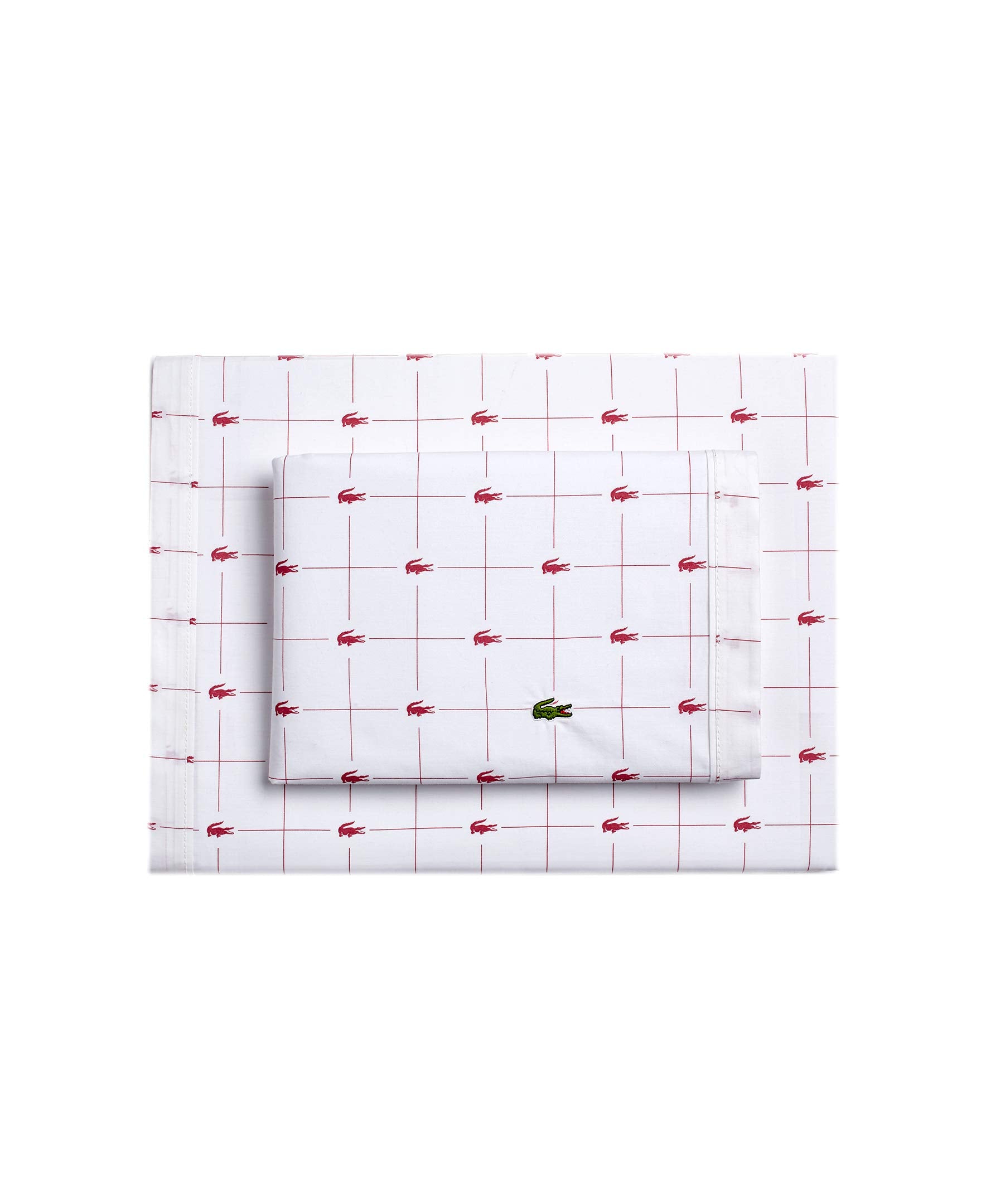 Lacoste Slice Sheet Set, Twin Xl, Baroque Rose