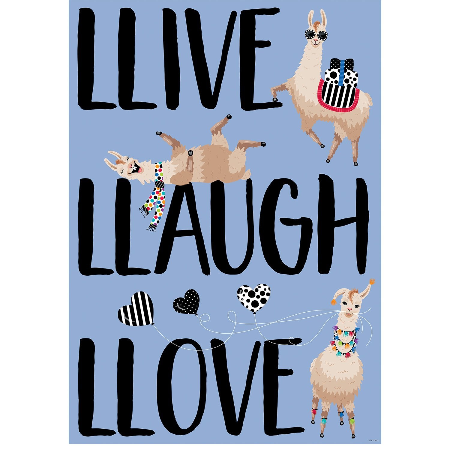 Creative Teaching Press Live. Laugh. Love. Inspire U Poster, CTP (8167)