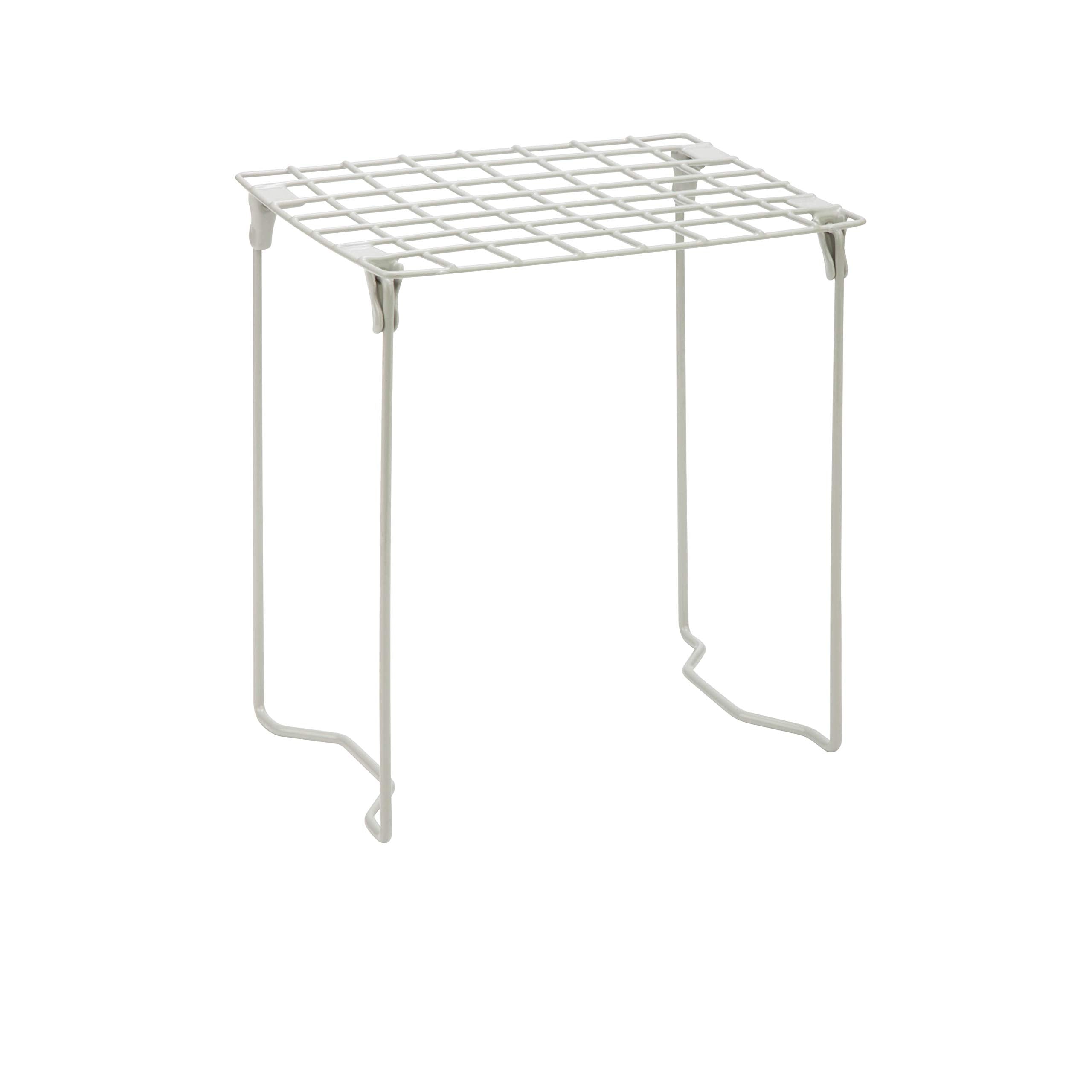 Honey-Can-Do 1-tier eXcessory Locker Shelf BTS-06607 Silver