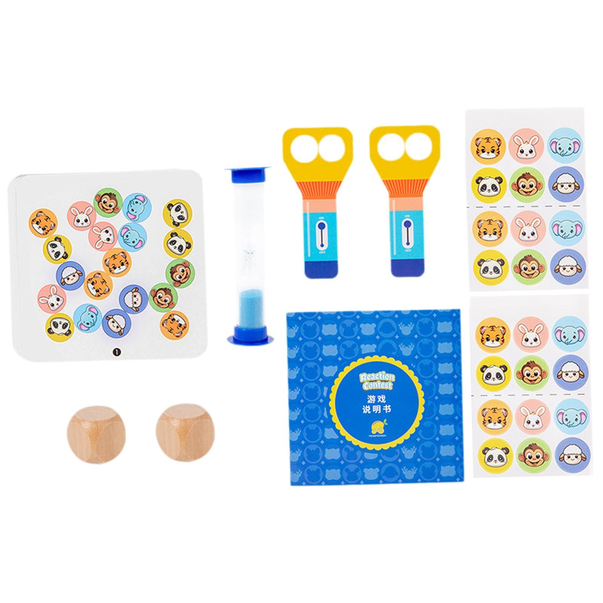 Urjix Reactivity Contest Cards Logical Training Toy For Kids Children Preschoolers