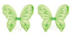 Beistle 2 Piece Nylon Fairy Wings, Lime Green