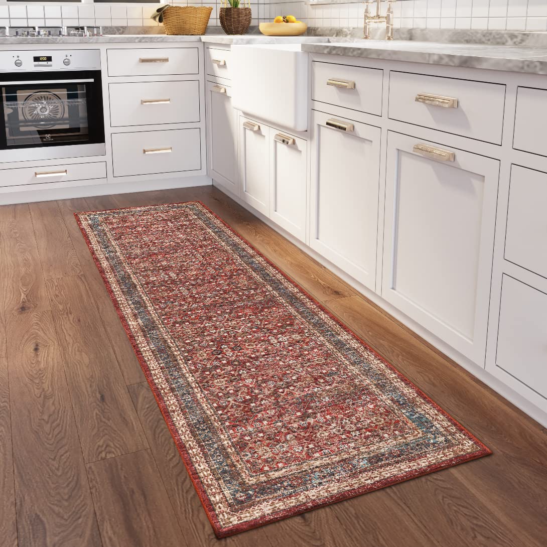 Dalyn Rugs Jericho Jc7 Scarlett 2'6" X 8' Rectangle Soft Runner Rug, Easy Clean, Non Shedding, Bedroom, Entry, Living Room, Dining Room, Kitchen Rug